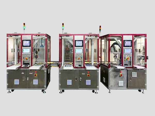 化妝品自動裝配機(jī)器人，眼影視覺自動組裝機(jī)